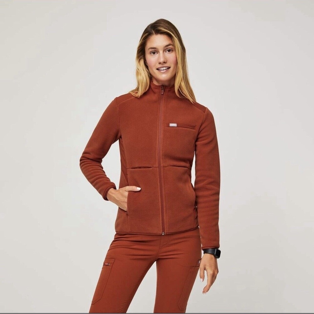 Orange Auburn Figs On-Shift Fleece